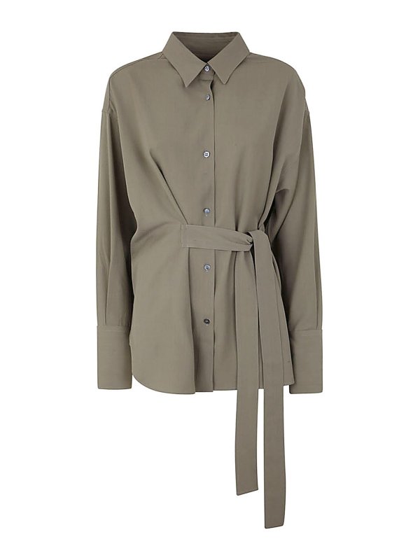 STUDIO NICHOLSON: Camisas - Camisa - Verde