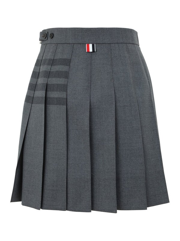 THOM BROWNE: Minifaldas online - Minifalda - Gris