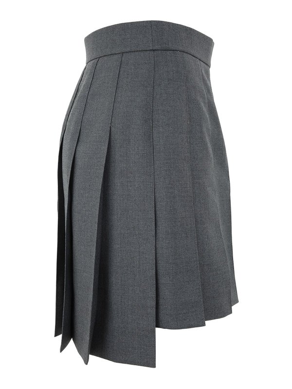 iKRIX THOM BROWNE: Minifaldas - Minifalda - Gris