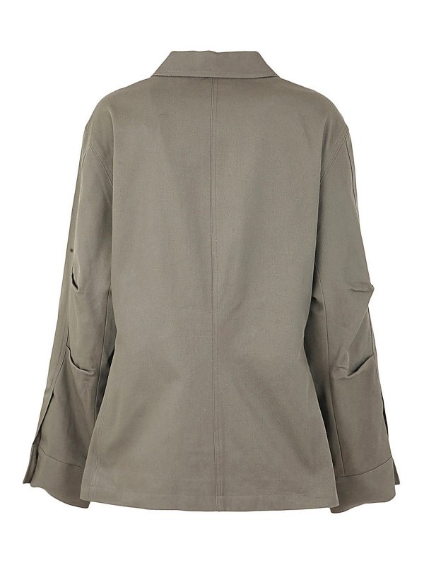 TOTEME: casual jackets online - Army jacket with pockets