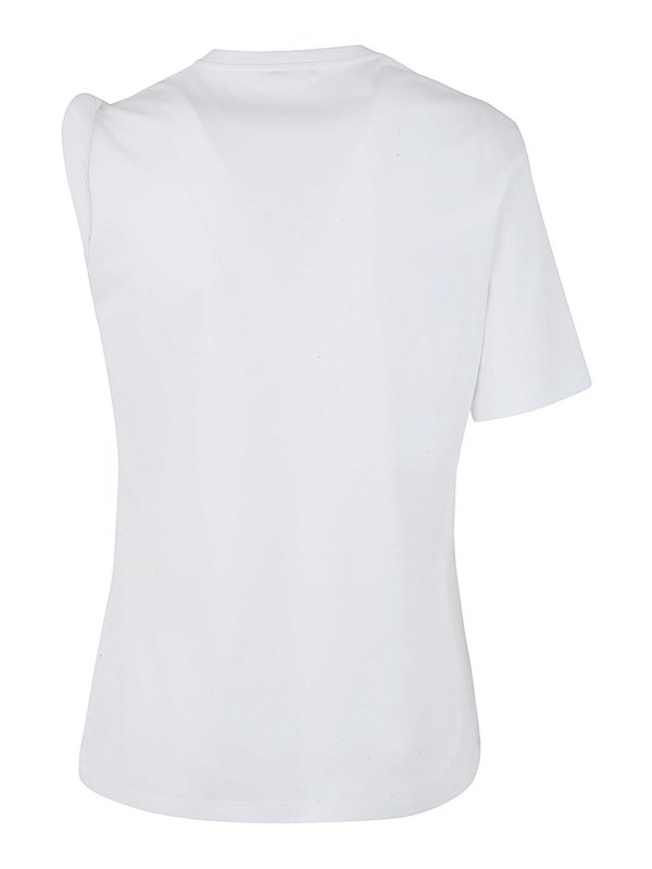 VERSACE: T-shirts online - T-Shirt - Weiß