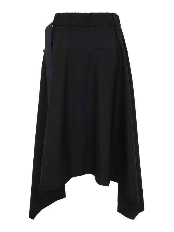 Y-3: ロングシャツ online - ロングスカート - 黒