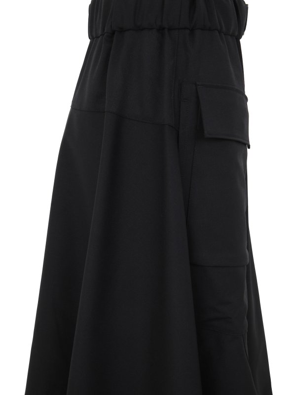 iKRIX Y-3: ロングシャツ - ロングスカート - 黒