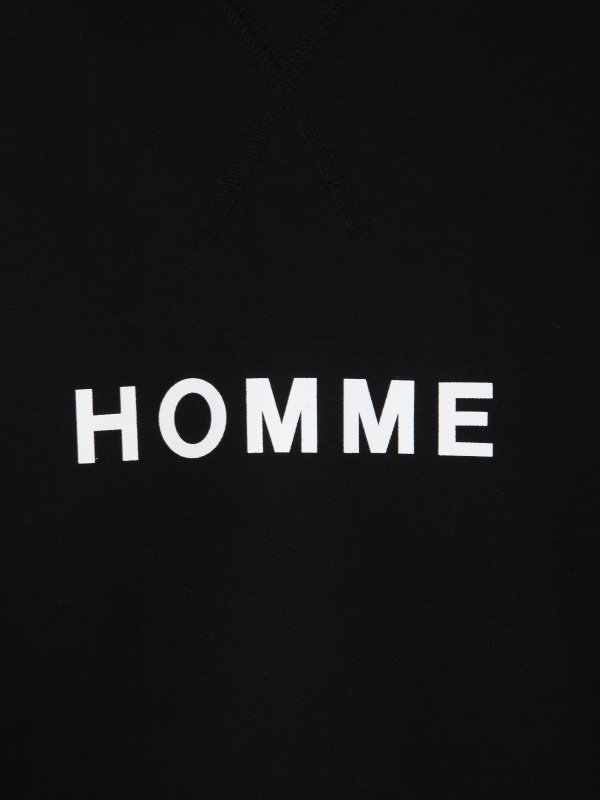The Best Shops COMME DES GARÇONS HOMMES PLUS: スウェット＆セーター - スウェットシャツ/セーター - 黒