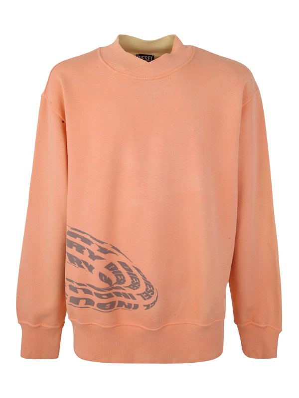 DIESEL: スウェット＆セーター - スウェットシャツ/セーター - イエロー