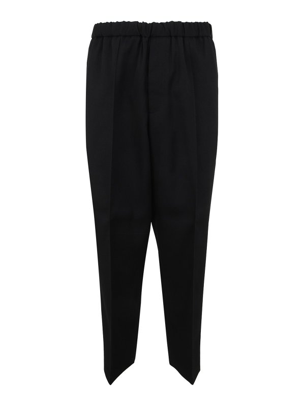 JIL SANDER: pantaloni sport - Pantaloni della tuta elasticizzati in vita