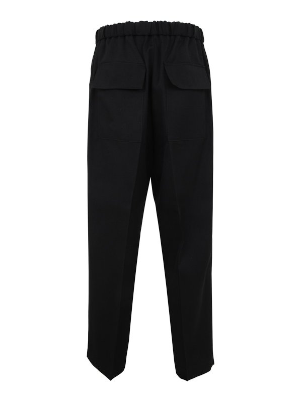 JIL SANDER: pantaloni sport online - Pantaloni della tuta elasticizzati in vita