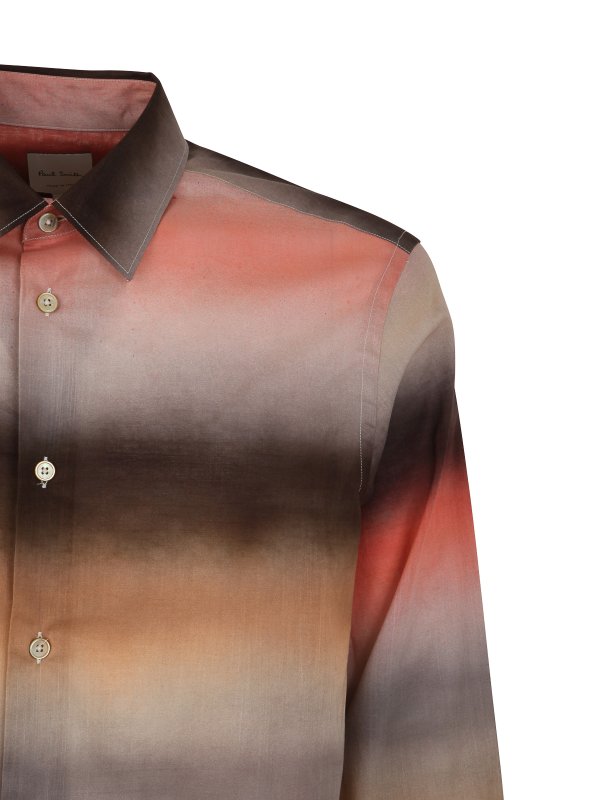 iKRIX PAUL SMITH: shirts - Ombre effect  shirt