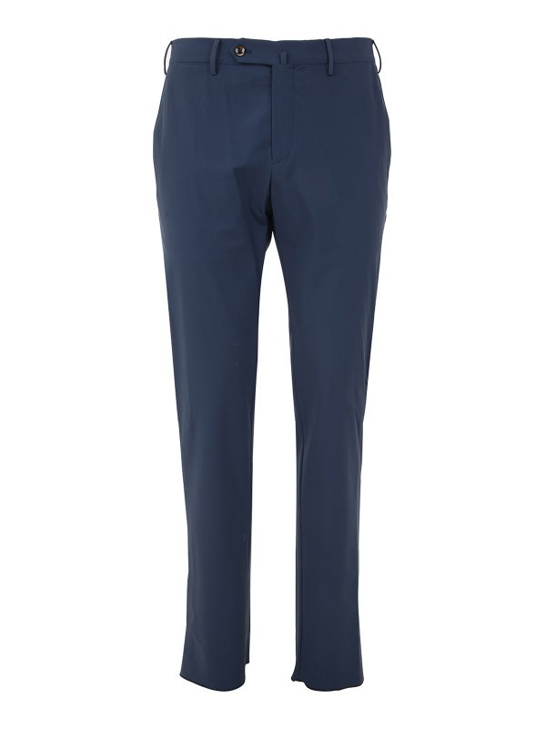 PT TORINO: casual trousers - Stretched trousers