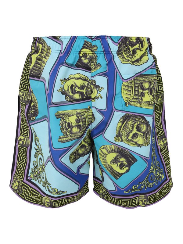 VERSACE: Shorts de bain online - Short De Bain - Multicolore