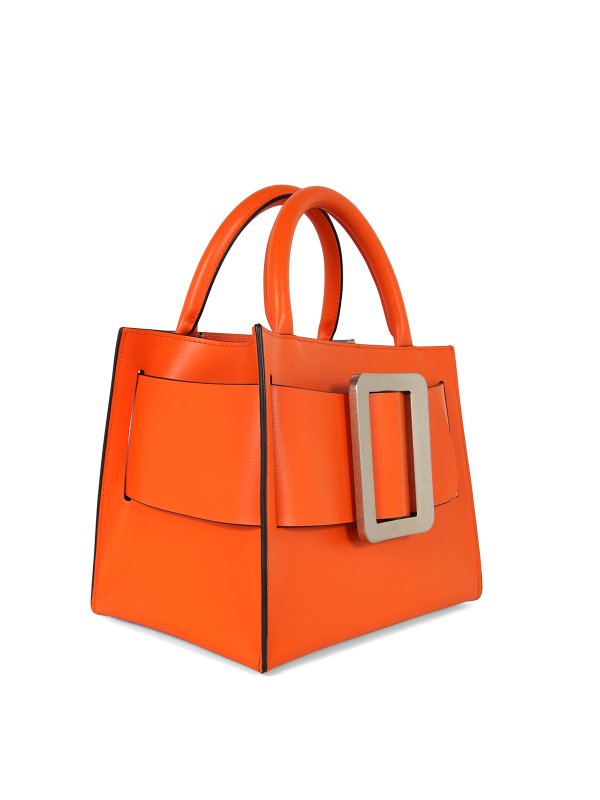 Boyy Bobby 23 Leather Handbag In Orange