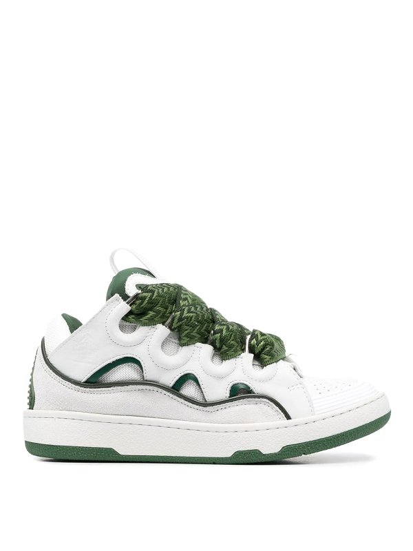 LANVIN: sneakers - Sneakers Curb con maxi lacci