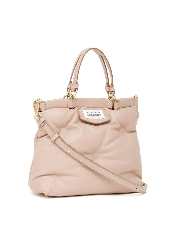 Maison Margiela: totes bags online - Glam slam leather small bag