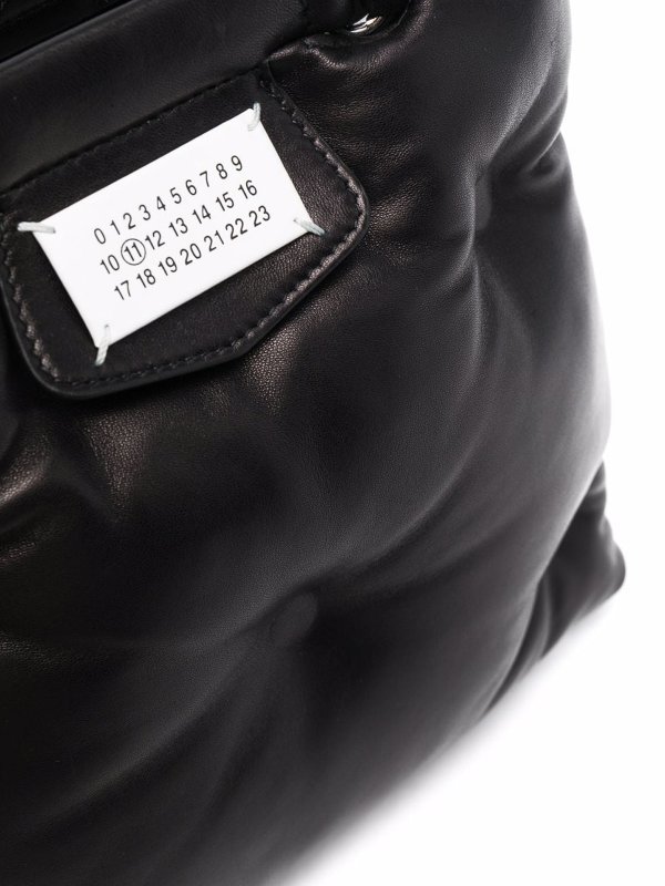 The Best Shops Maison Margiela: totes bags - Glam slam leather small bag