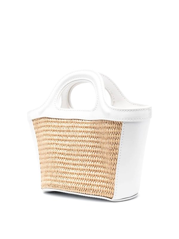 Marni: Sacs à main online - Sac Cabas - Blanc