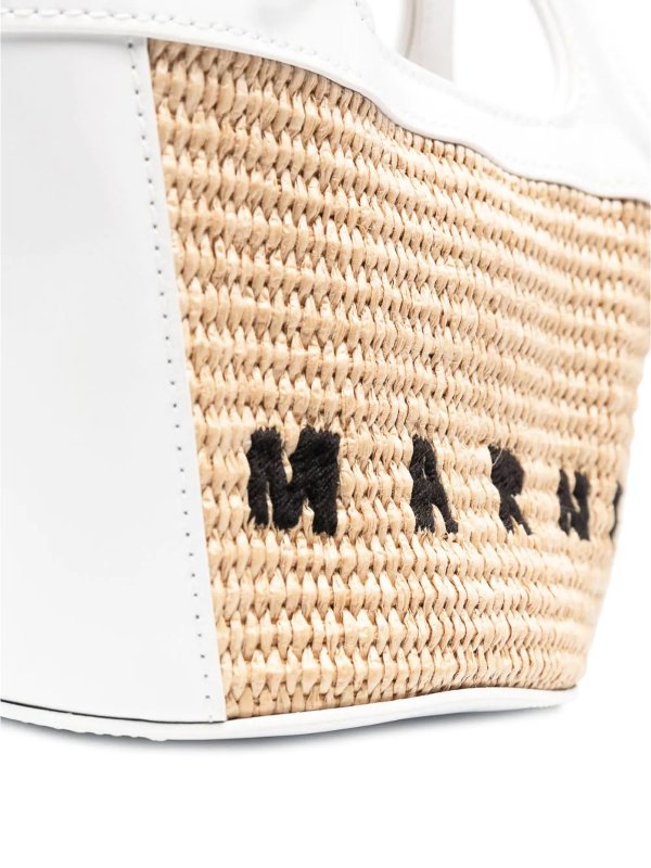iKRIX Marni: Sacs à main - Sac Cabas - Blanc