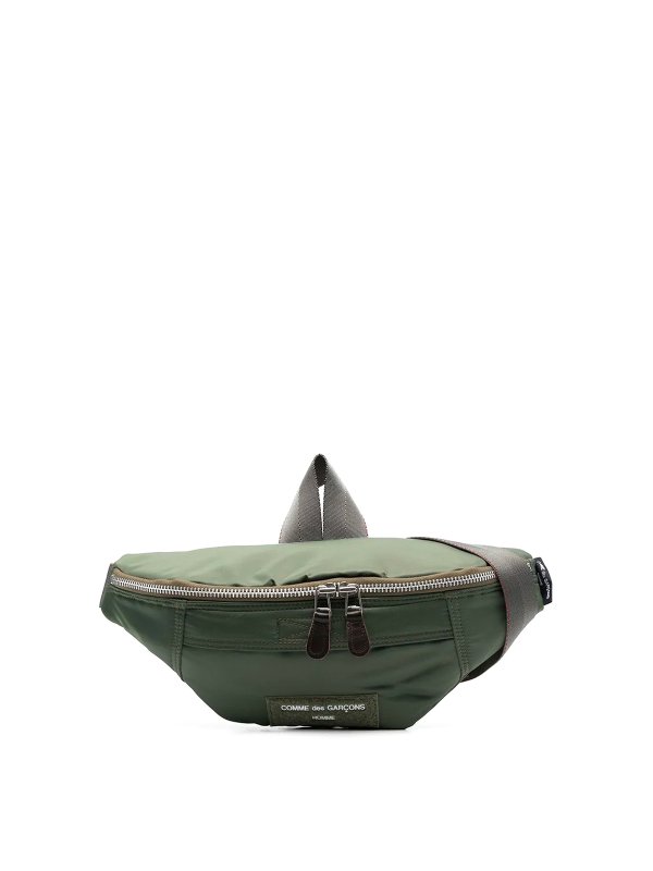 COMME DES GARÇONS HOMMES PLUS: ウエストバッグ - ウエストバッグ - 緑