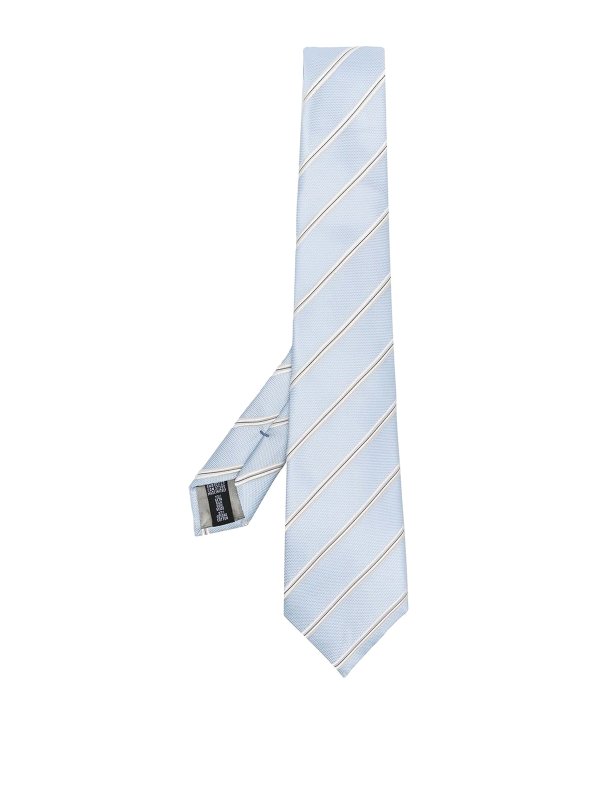 GIORGIO ARMANI: Krawatten und Fliegen - Krawatte - Hellblau