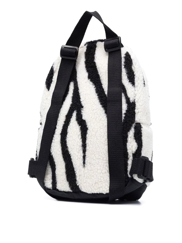 RICK OWENS: backpacks online - Zebra pattern backpack