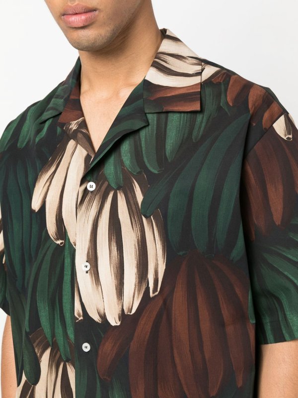 m.s.g.m. buy online Banana-print shirt