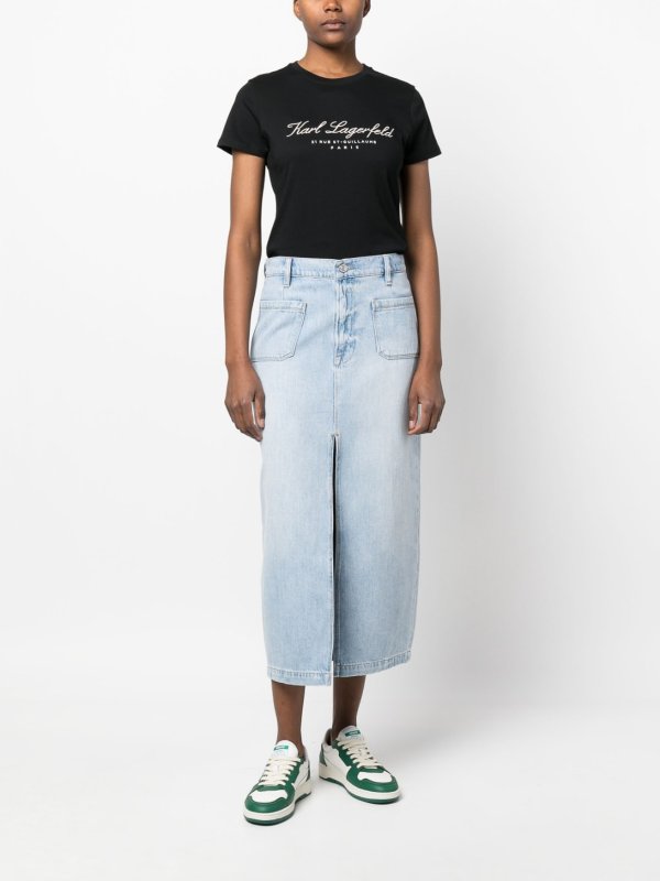 KARL LAGERFELD: Tシャツ online - Tシャツ - 黒