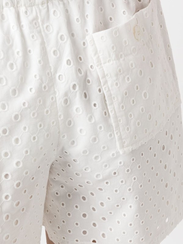 KENZO buy online Broderie anglaise cotton shorts