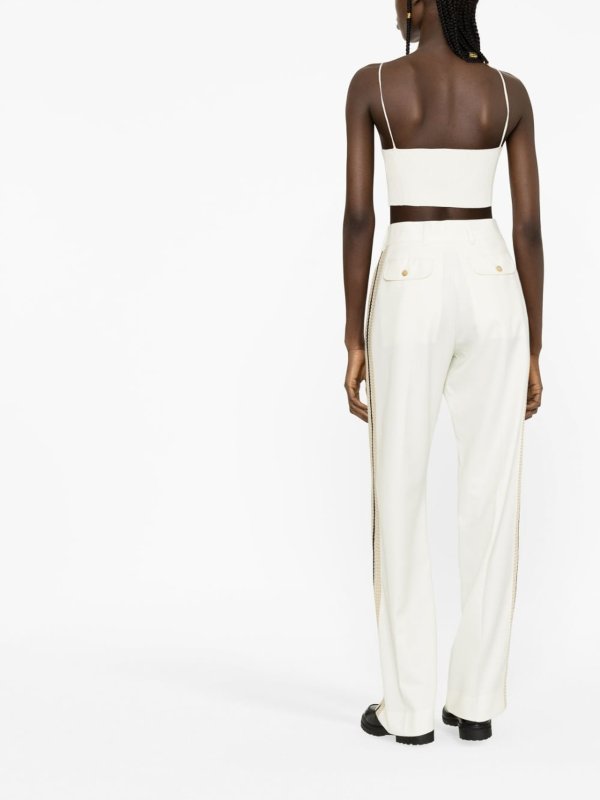 The Best Shops Palm Angels: casual trousers - Side-stripe trousers