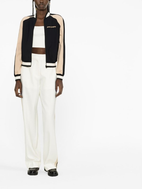 Side-stripe trousers shop online: Palm Angels