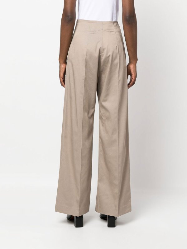 カジュアルパンツ - ベージュ shop online: PATOU