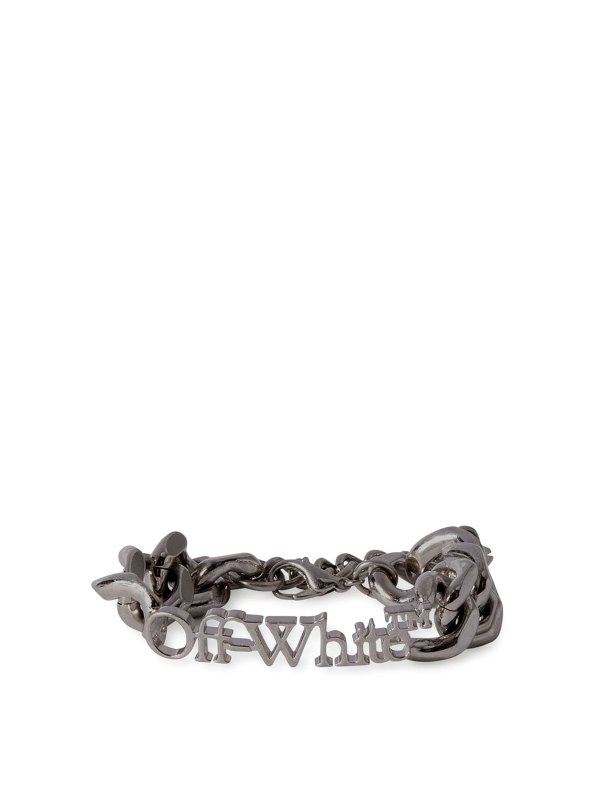 OFF-WHITE: ブレスレット＆バングル - ブレスレット/バングル - 銀