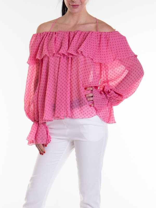 The Best Shops BLUMARINE: ブラウス - シャツ - ピンク