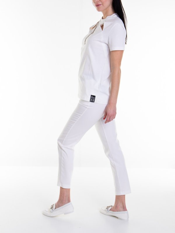 JOHN RICHMOND: t-shirts online - White cotton T-shirt