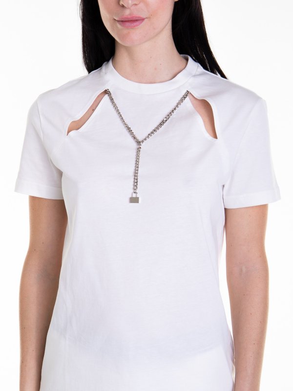 JOHN RICHMOND buy online White cotton T-shirt