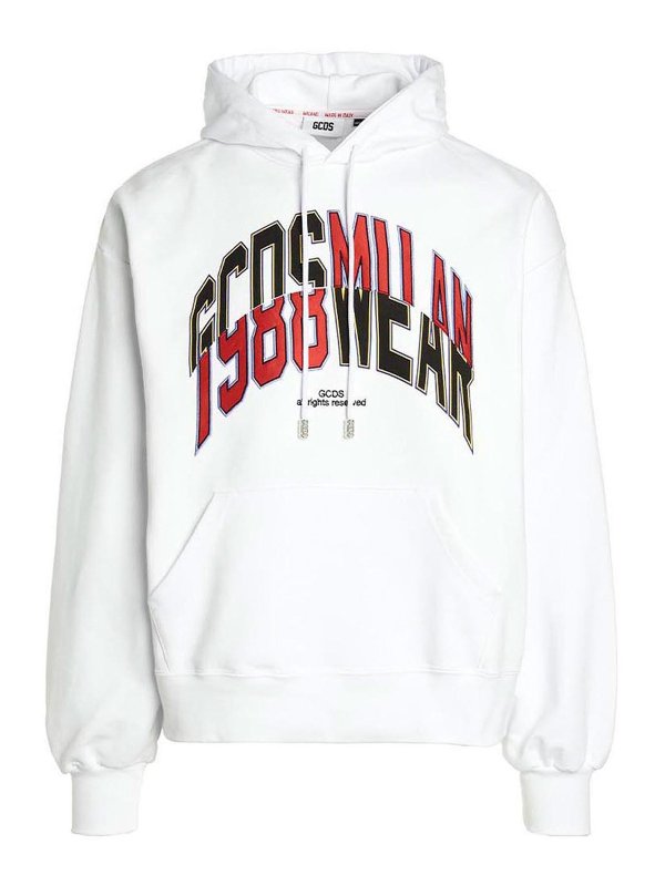 GCDS: スウェット＆セーター - スウェットシャツ/セーター - 白