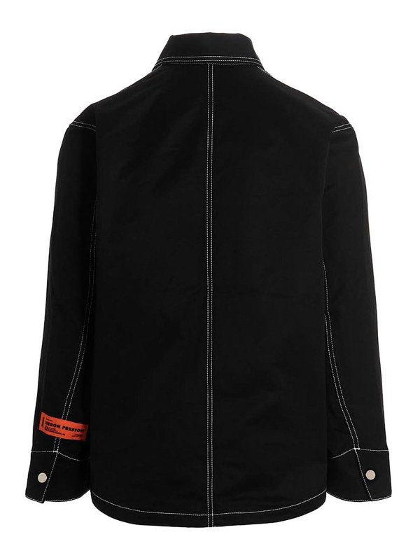 Heron Preston: デニムジャケット online - デニムジャケット - 黒