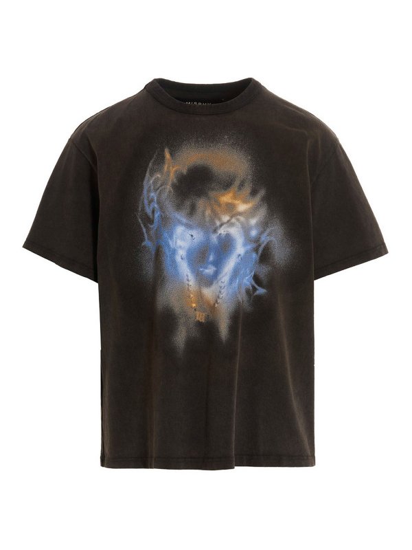 MISBHV: t-shirts - Cotton crewneck T-shirt