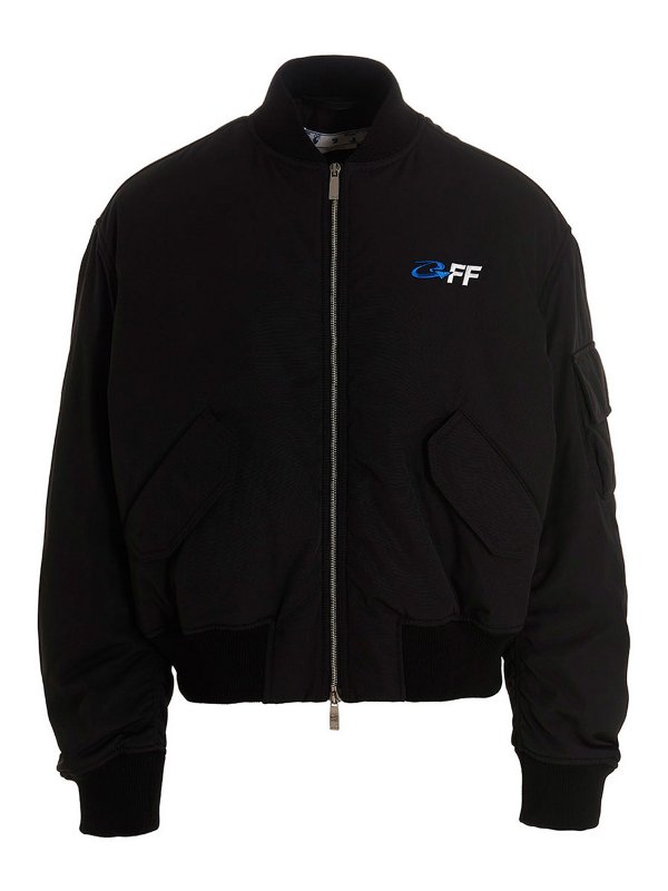 OFF-WHITE: bombers - Exact bomber jacket
