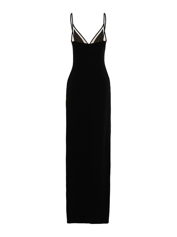 DAVID KOMA: maxi dresses online - Long dress with split