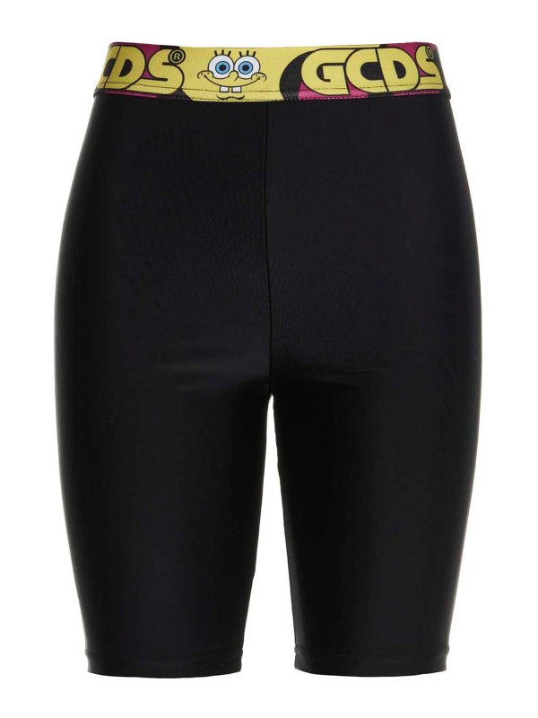 GCDS: トラウザーショーツ - ショートパンツ - 黒