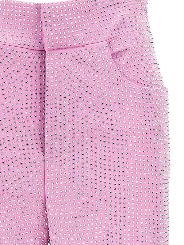 iKRIX GIUSEPPE DI MORABITO: casual trousers - Cotton pants with crystals
