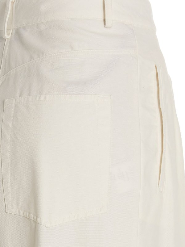 カジュアルパンツ - 白 shop online: JUCCA