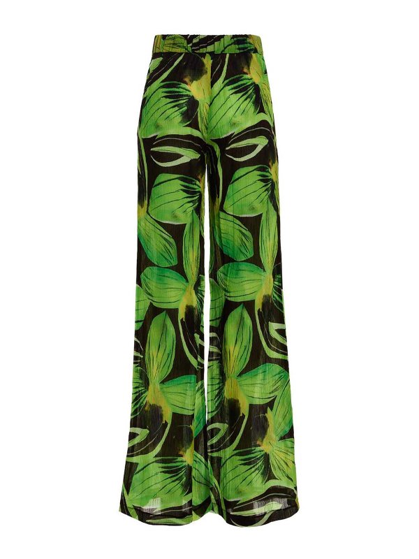 LOUISA BALLOU: カジュアルトラウザー online - カジュアルパンツ - マルチカラー