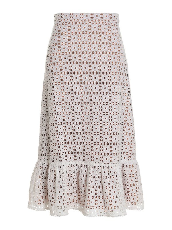 MICHAEL KORS: ロングシャツ - ロングスカート - 白