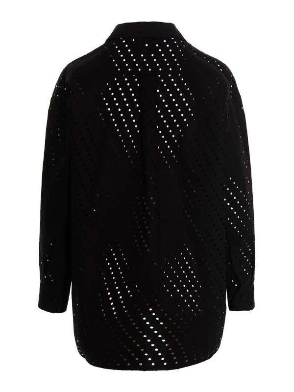 Nude: camicie online - Camicia in cotone traforato