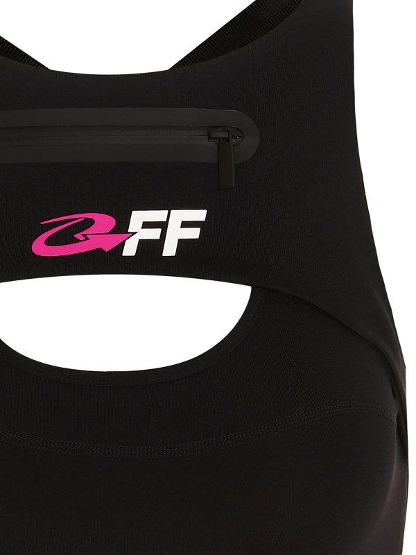 iKRIX OFF-WHITE: Tops & Tank tops - Cut out detailed top