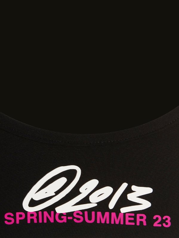 Cut out detailed top shop online: OFF-WHITE