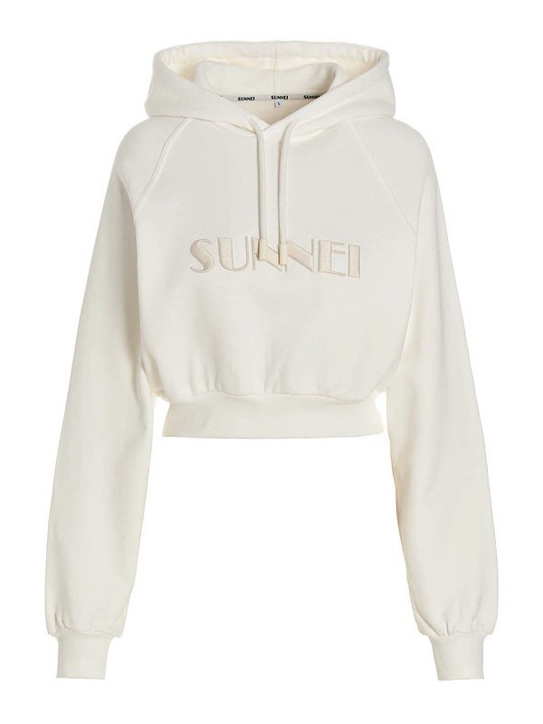 SUNNEI: Sweatshirts und Pullover - Sweatshirt - Weiß