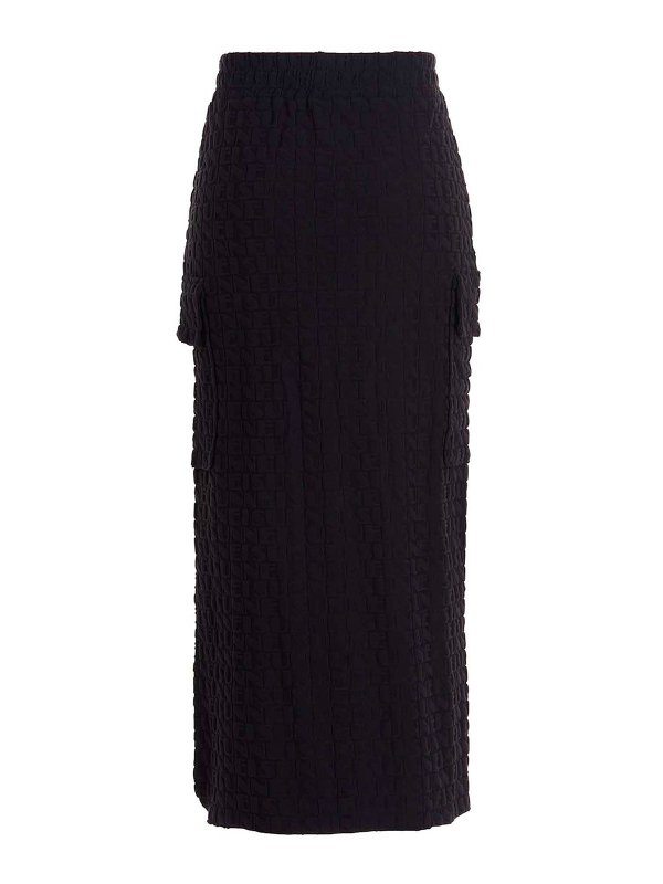 SUNNEI: Knee length skirts & Midi online - All-over logo midi skirt