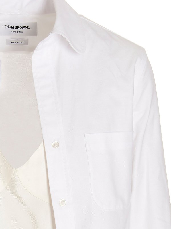 iKRIX THOM BROWNE: Maxikleider - Maxikleid - Weiß