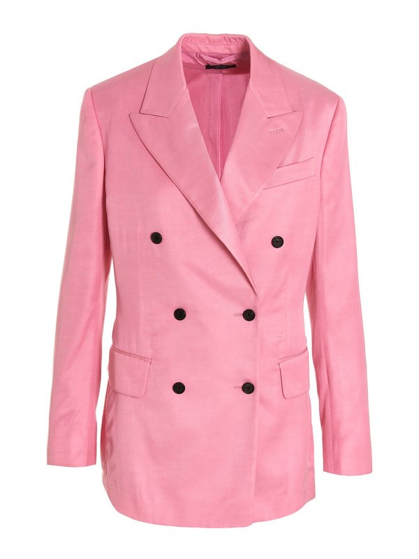 TOM FORD: Vestes de costume - Blazer - Rose
